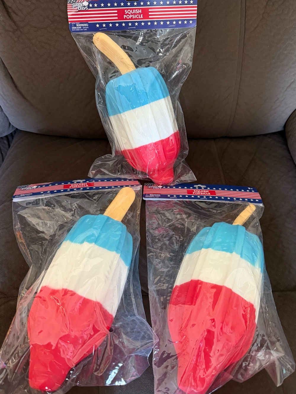 Sunny days Squeezy americana rocket popsicle
